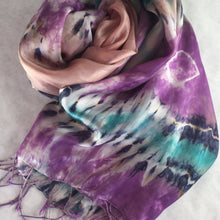 Silk Tie Dye Scarf - Memento Style