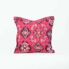 Jewel Toned Cotton Ikat Pillow Collection